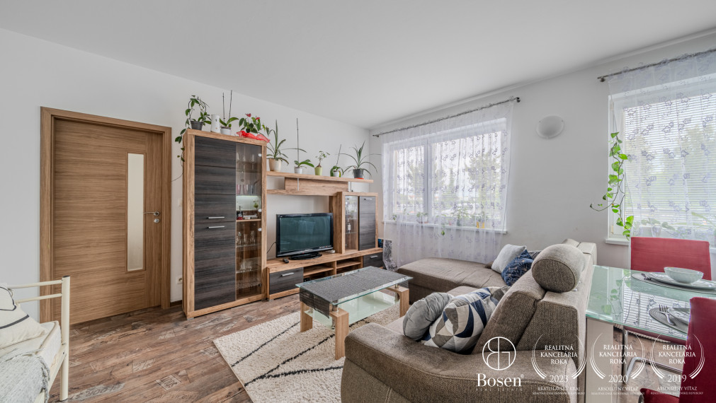 BOSEN | REZERVOVANÉ Priestranný 2 izbový byt, pri golfovom ihrisku - Hrubá Borša