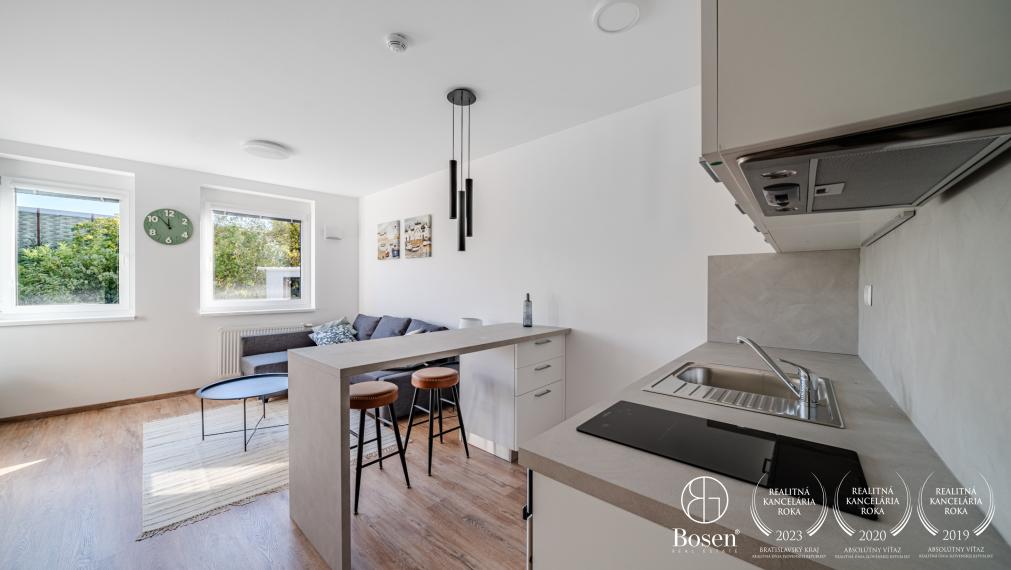 BOSEN | Zariadený 1.izb.byt v novom projekte NUPPU, Investičná príležitosť, Ružinov
