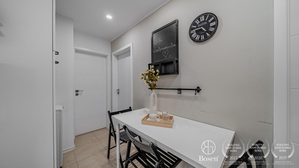 BOSEN | REZERVOVANÉ | 3-izbový byt na Prievozskej ulici, Bratislava, 59,50m2