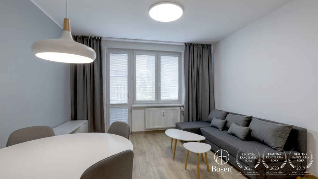 BOSEN | Moderný 3-izbový byt, 64,5 m², Haburská, Bratislava - Ružinov