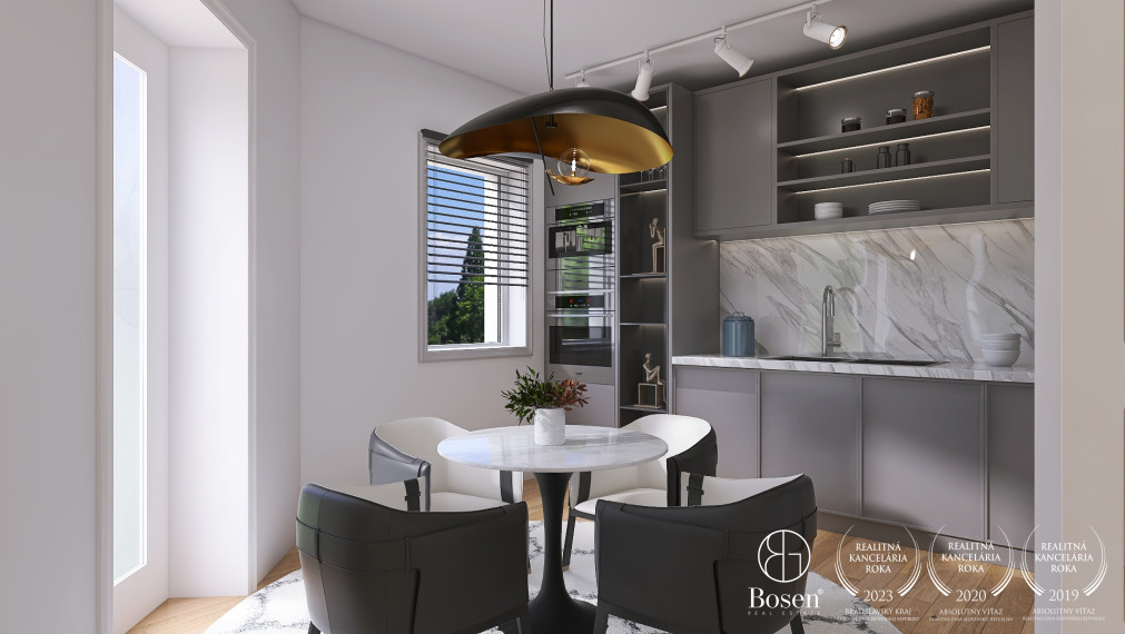 BOSEN | Mezonetový 4 izbový apartmán A08, Liptovský Mikuláš - Ondrašová, 121.90 m2