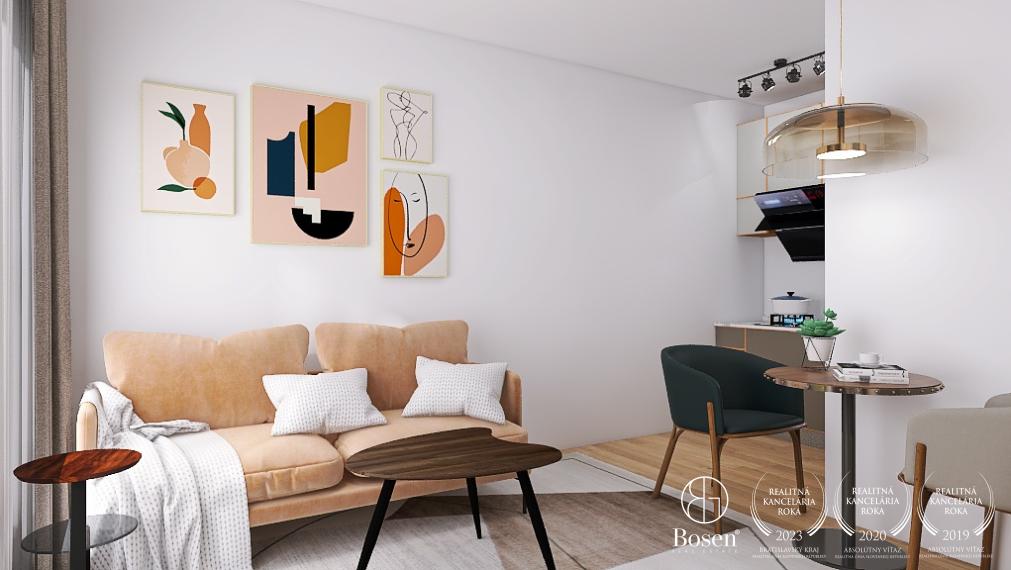 BOSEN | Mezonetový 3 izbový apartmán A09, Liptovský Mikuláš - Ondrašová, 70.20 m2