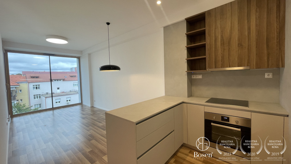 BOSEN | Priestranný 2 izb.byt v projekte VAJNORSKA 21, Bratislava centrum, Budyšínska