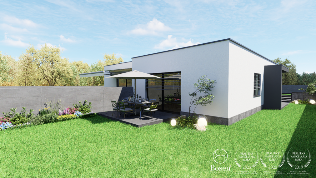 BOSEN |  3 izb.rodinný dvojdom na pozemku 389m2