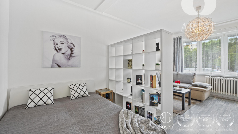 REZERVOVANÝ 1 izbový byt v Ružinove- Ostredky