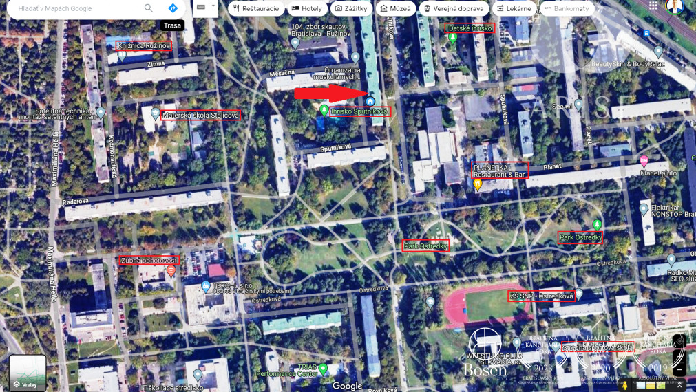 REZERVOVANÝ 1 izbový byt v Ružinove- Ostredky