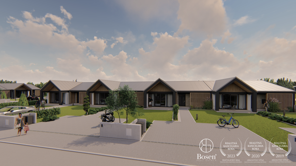 BOSEN | REZERVOVANÝ_Projekt pre 15 RRD s platným stavebným povolením, Senica, 10598 m2