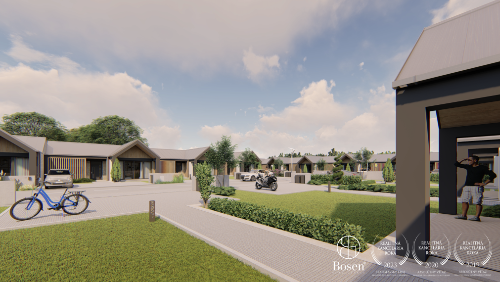 BOSEN | REZERVOVANÝ_Projekt pre 15 RRD s platným stavebným povolením, Senica, 10598 m2