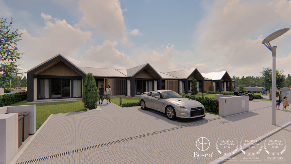 BOSEN | REZERVOVANÝ_Projekt pre 15 RRD s platným stavebným povolením, Senica, 10598 m2