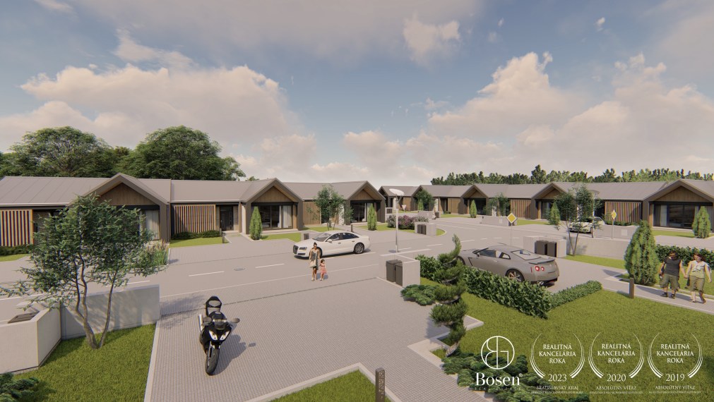 BOSEN | REZERVOVANÝ_Projekt pre 15 RRD s platným stavebným povolením, Senica, 10598 m2