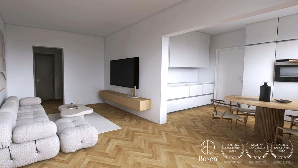 BOSEN | Na predaj priestranný 3-izbový byt Soblahovská - Trenčín, 76 m²
