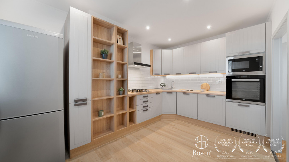BOSEN | Predaj kompletne prerobený 3 izbový byt, 60,30 m2, Bratislava – m.č. Dúbravka