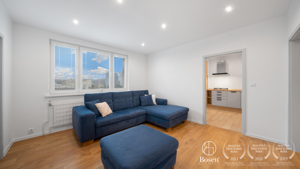 BOSEN | Predaj kompletne prerobený 3 izbový byt, 60,30 m2, Bratislava – m.č. Dúbravka