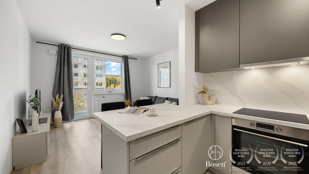 BOSEN | 2 izbový priestranný zariadený byt na prenájom, Bratislava