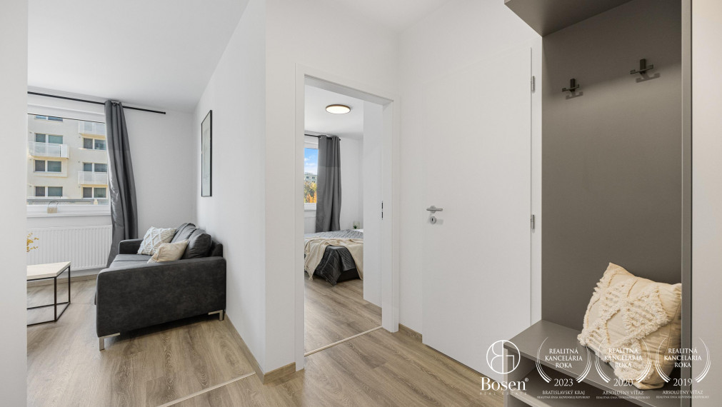 BOSEN | 2 izbový priestranný zariadený byt na prenájom, Bratislava