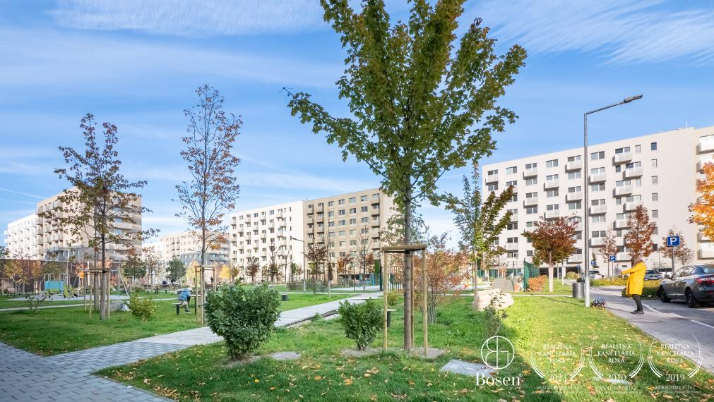 BOSEN I Prenájom svetlého čiastočne zariadeného 3i bytu, Ovocné sady, Ružinov, 70 m2