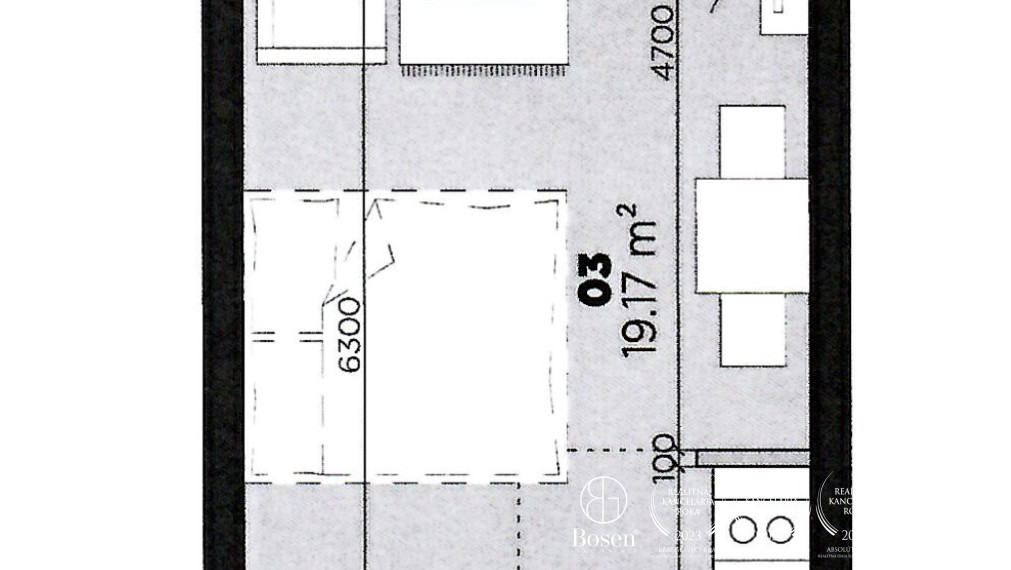 BOSEN | Priestranný 1 izb.byt v projekte Nová Vajnorská, Bratislava centrum, Vajnorská 32, 40 m2