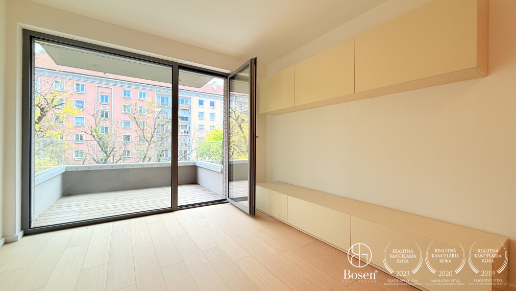 BOSEN | Priestranný 1 izb.byt v projekte Nová Vajnorská, Bratislava centrum, Vajnorská 32, 40 m2