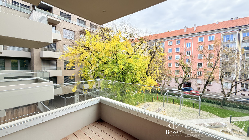 BOSEN | Priestranný 1 izb.byt v projekte Nová Vajnorská, Bratislava centrum, Vajnorská 32, 40 m2