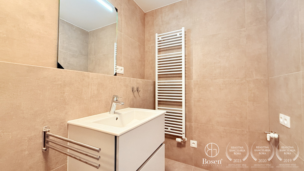 BOSEN | Priestranný 1 izb.byt v projekte Nová Vajnorská, Bratislava centrum, Vajnorská 32, 40 m2