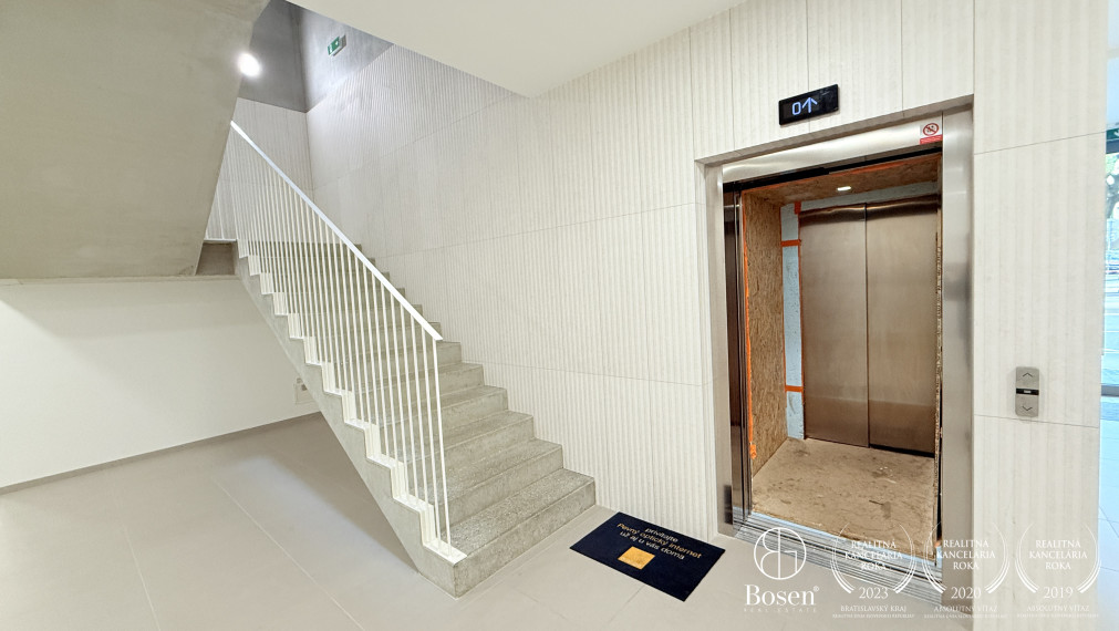 BOSEN | Priestranný 1 izb.byt v projekte Nová Vajnorská, Bratislava centrum, Vajnorská 32, 40 m2