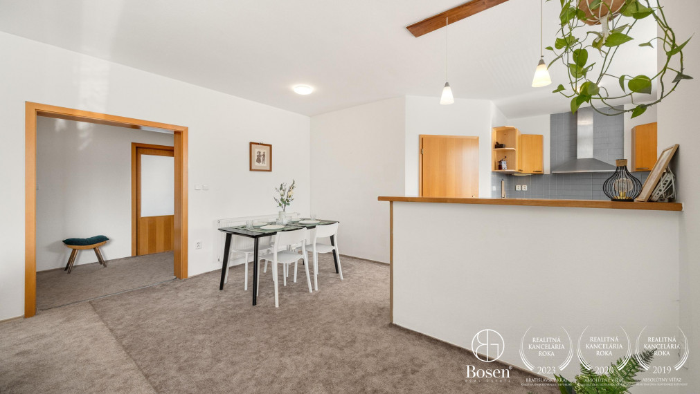 PREDANÉ - BOSEN | Slnečný 3 izbový byt 90 m2 s 2x parkovaním, Chorvátsky Grob