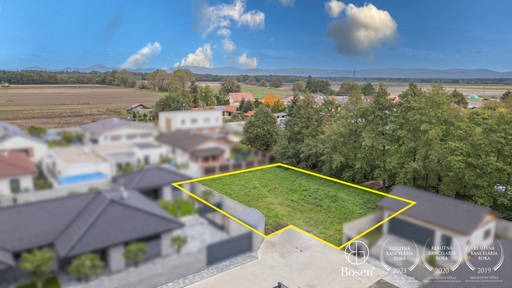 REZERVOVANÉ: Pozemok určený na výstavbu RD, Lipová ul. Láb