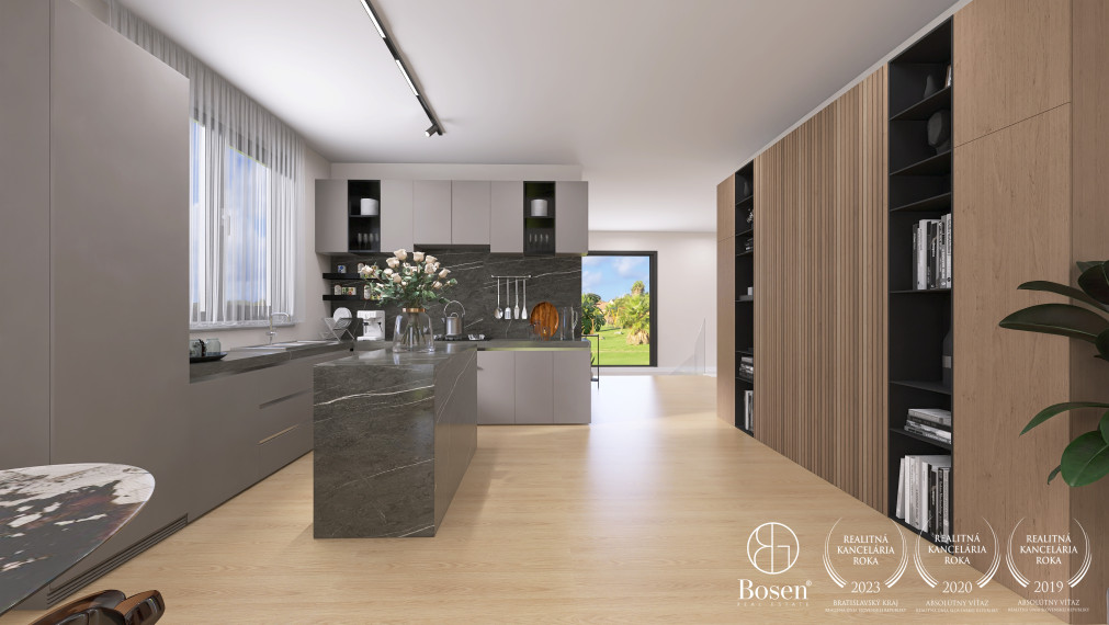 BOSEN | Rodinný dom pod Karpatami s garážou pre 2 autá, obec Kuchyňa