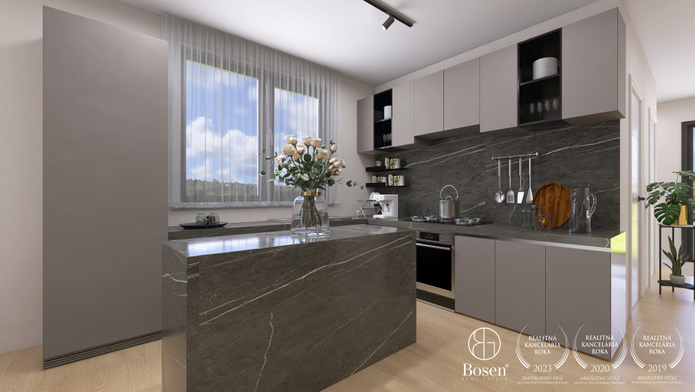 BOSEN | Rodinný dom pod Karpatami s garážou pre 2 autá, obec Kuchyňa