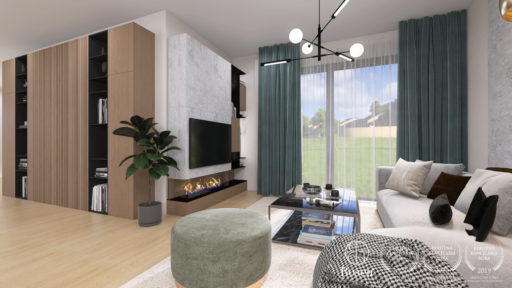 BOSEN | Rodinný dom pod Karpatami s garážou pre 2 autá, obec Kuchyňa