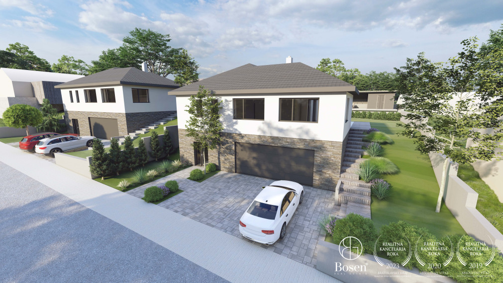 BOSEN | Rodinný dom pod Karpatami s garážou pre 2 autá, obec Kuchyňa
