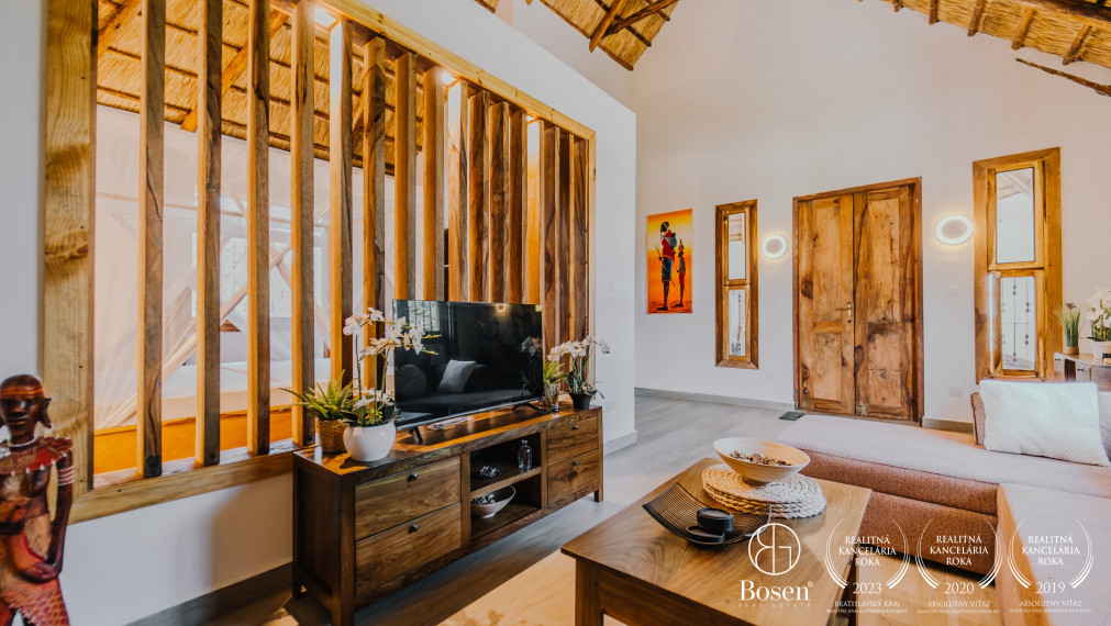 BOSEN I Zariadený 2 izbový dom na pláži, Zanzibar