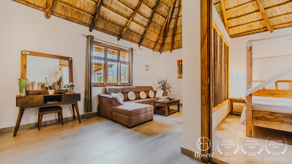 BOSEN I Zariadený 2 izbový dom na pláži, Zanzibar