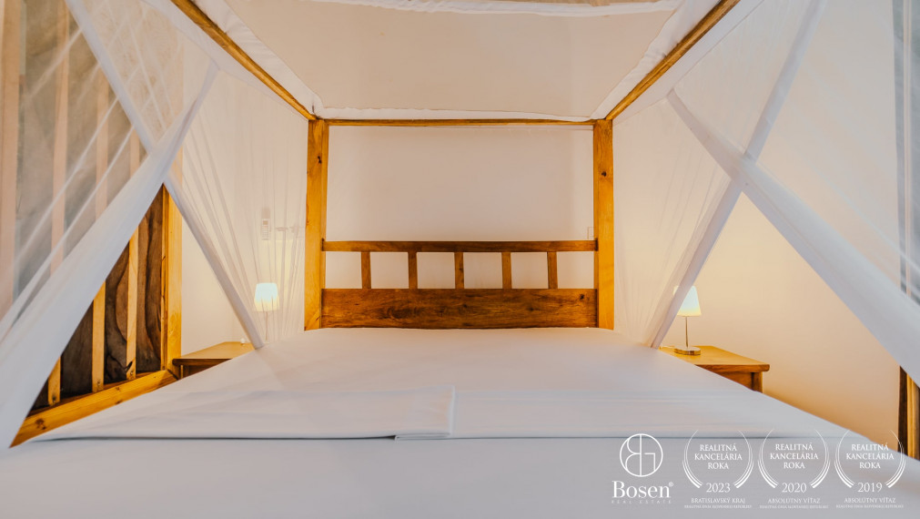 BOSEN I Zariadený 2 izbový dom na pláži, Zanzibar