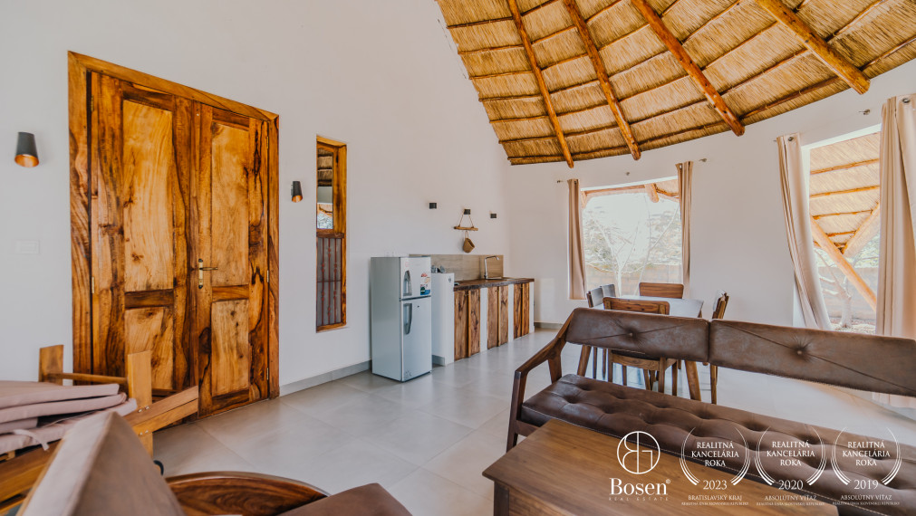 BOSEN I Zariadený 2 izbový dom na pláži, Zanzibar