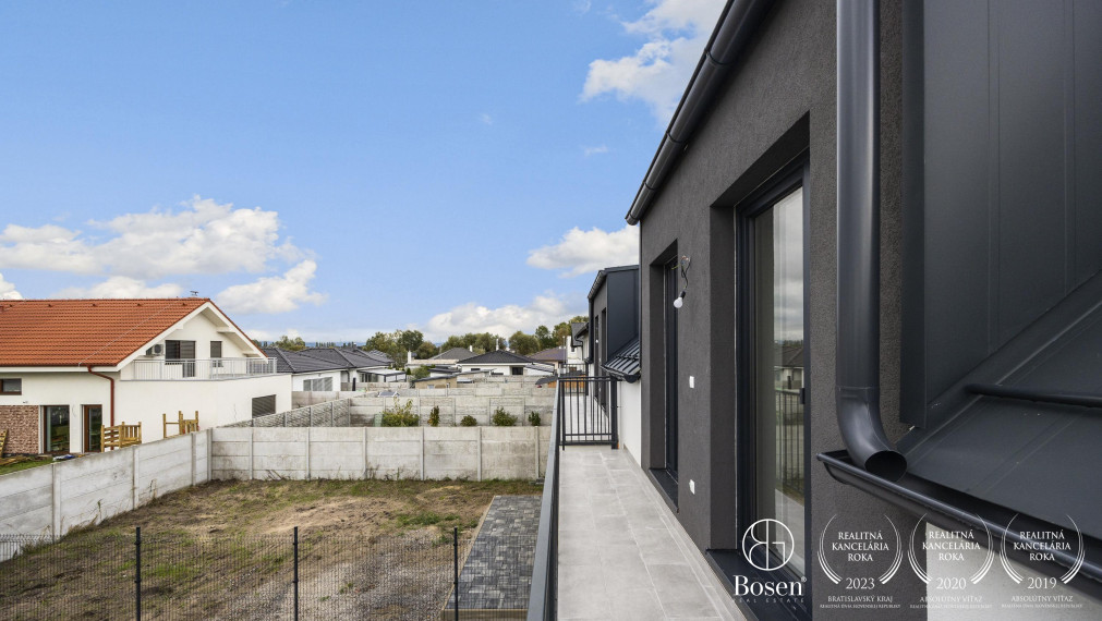 REZERVOVANÉ!!! BOSEN | Na predaj novostavba 5 izbového rodinného domu s garážou