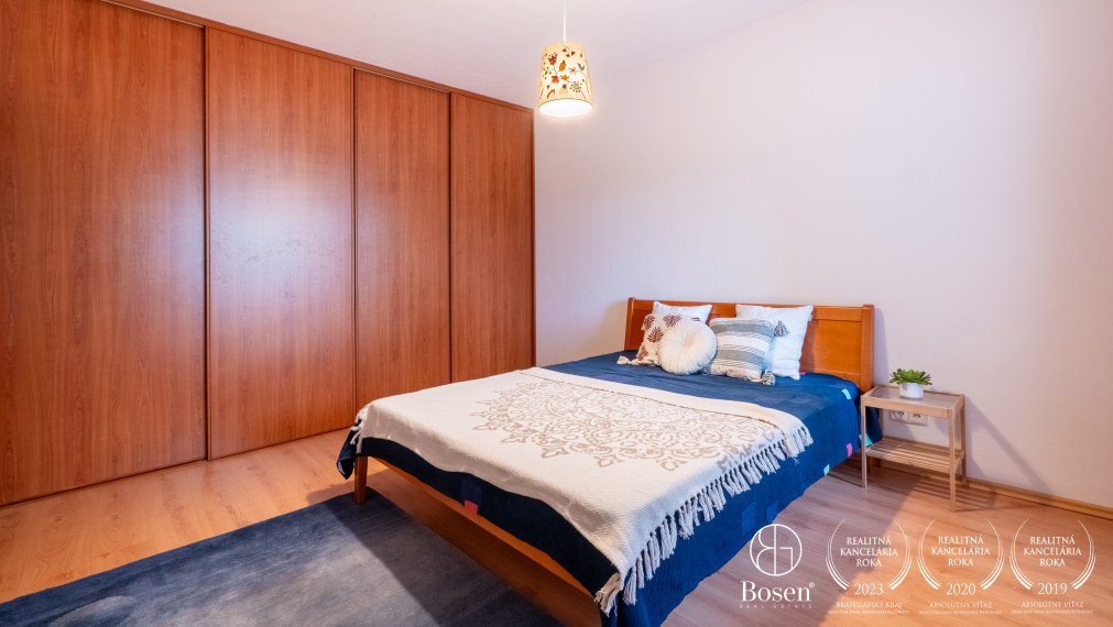 BOSEN | PRENÁJOM 2 izbový petfriendly byt s lodžiou, v pokojnej časti Ružinova