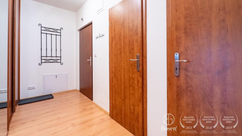 BOSEN | PRENÁJOM 2 izbový petfriendly byt s lodžiou, v pokojnej časti Ružinova