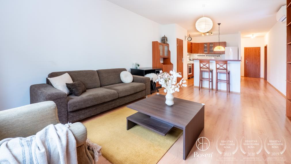 BOSEN | PRENÁJOM 2 izbový petfriendly byt s lodžiou, v pokojnej časti Ružinova