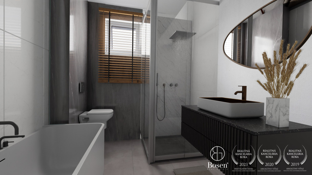 REZERVOVANÉ!!! BOSEN | Na predaj novostavba 5 izbového rodinného domu s garážou