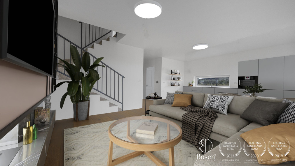 REZERVOVANÉ!!! BOSEN | Na predaj novostavba 5 izbového rodinného domu s garážou