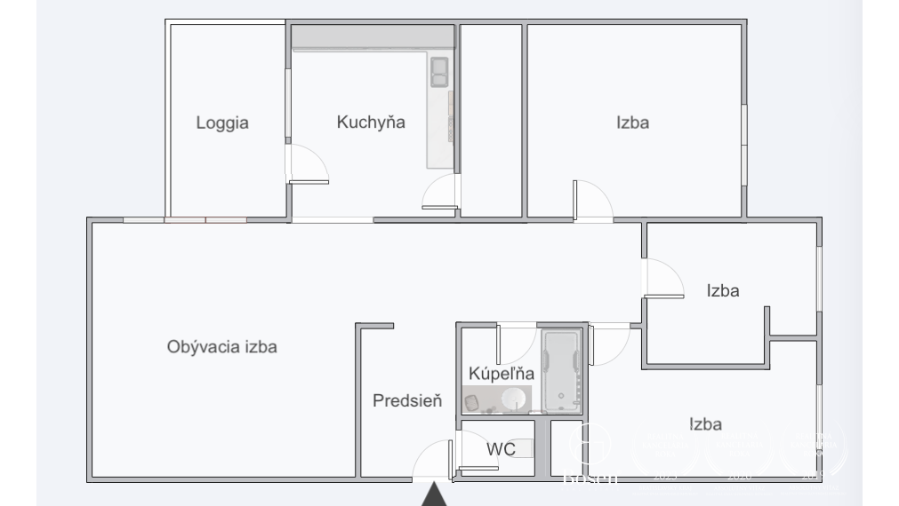 BOSEN | Priestranný 4 izbový byt v centre mesta Malacky, Malé námestie
