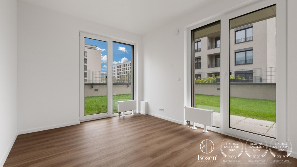 PREDANÉ: BOSEN | 4kk byt s predzáhradkou v novostavbe Bory Bývanie