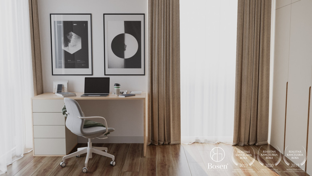 PREDANÉ: BOSEN | 4kk byt s predzáhradkou v novostavbe Bory Bývanie