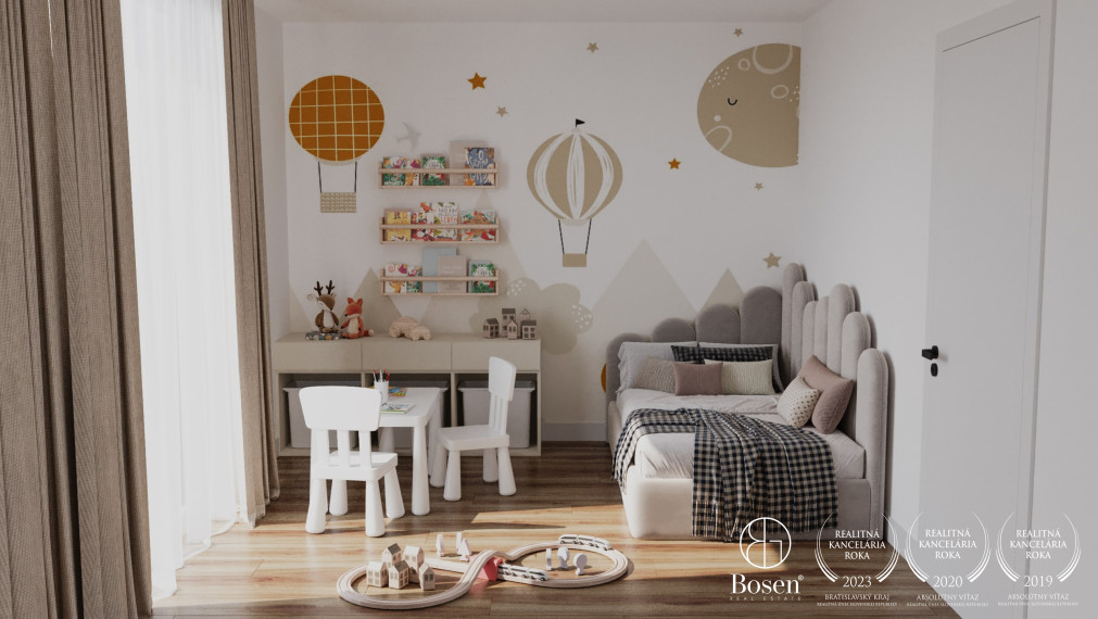 PREDANÉ: BOSEN | 4kk byt s predzáhradkou v novostavbe Bory Bývanie