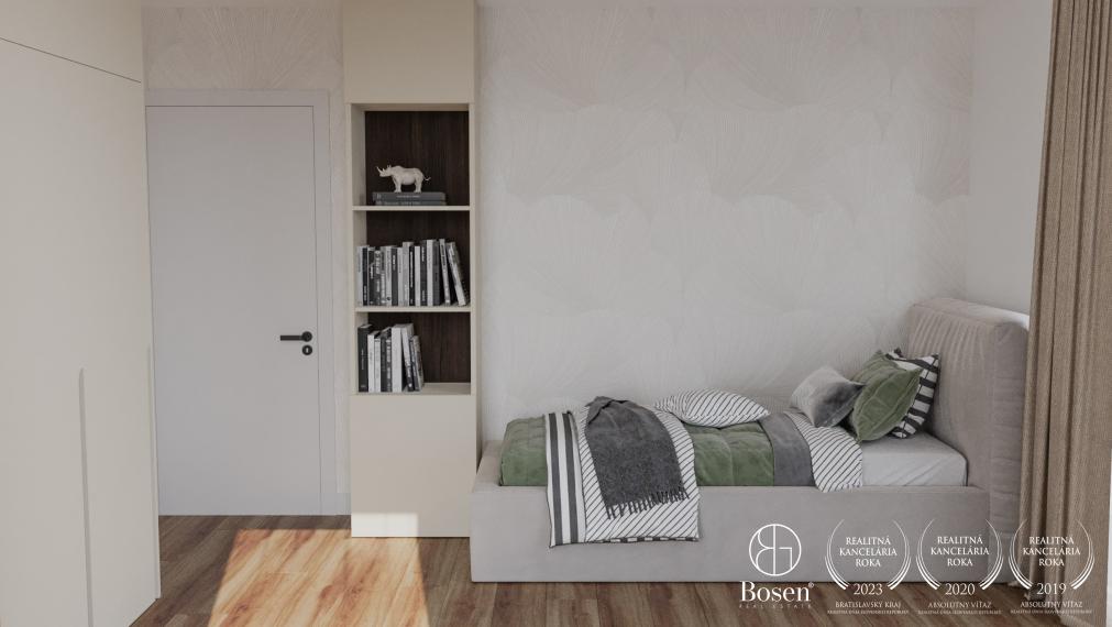 PREDANÉ: BOSEN | 4kk byt s predzáhradkou v novostavbe Bory Bývanie