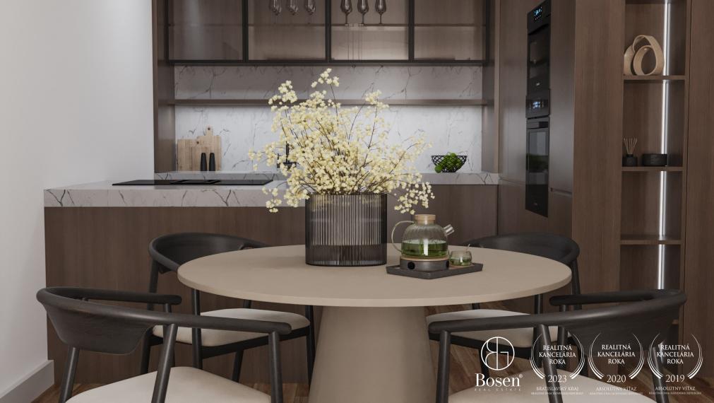 PREDANÉ: BOSEN | 4kk byt s predzáhradkou v novostavbe Bory Bývanie