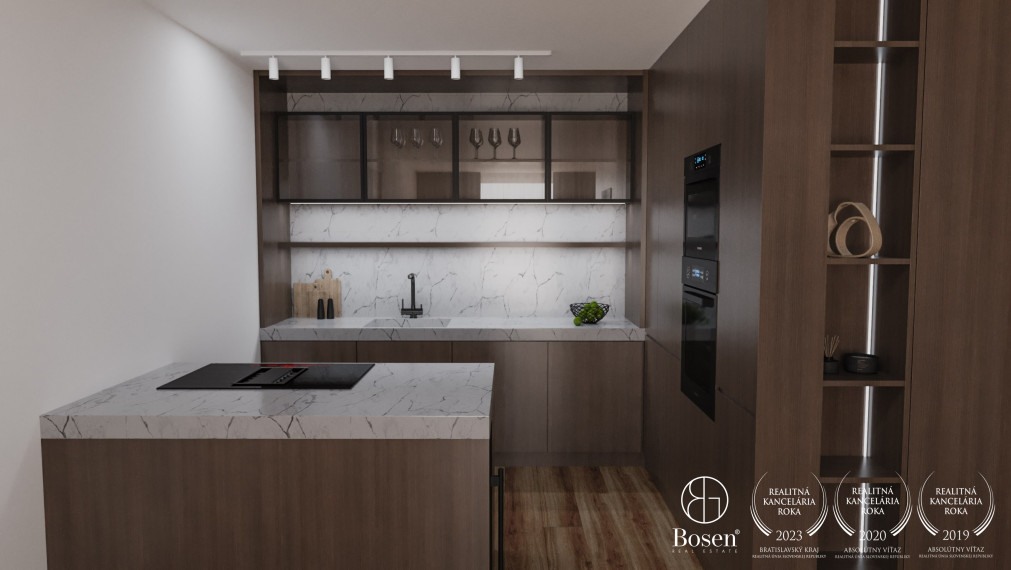 PREDANÉ: BOSEN | 4kk byt s predzáhradkou v novostavbe Bory Bývanie