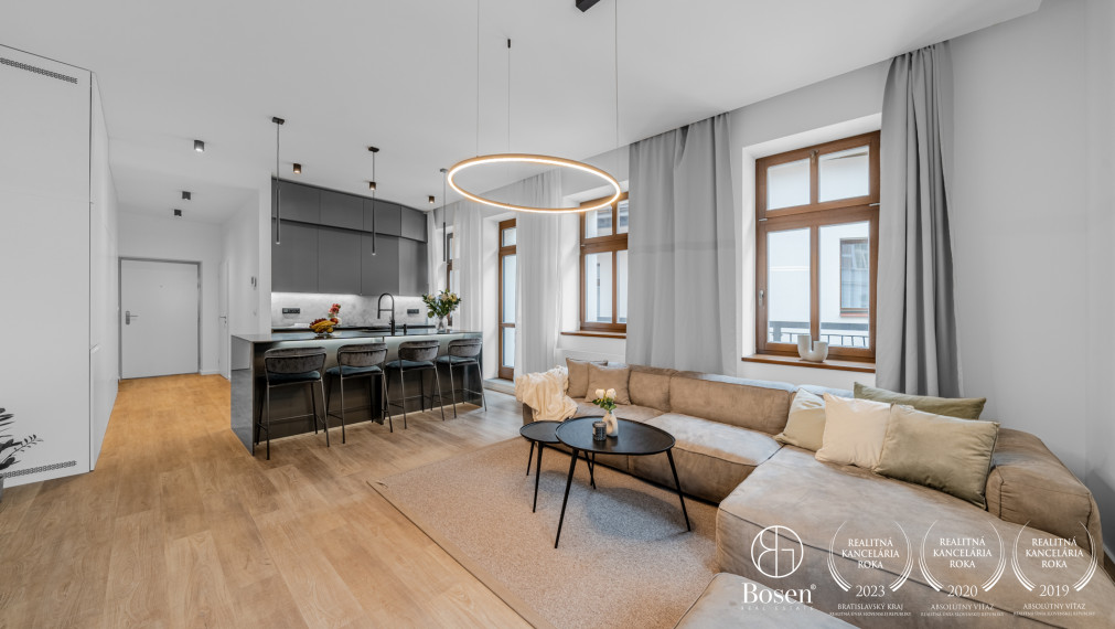 REZERVOVANÉ - BOSEN | Unikátny 2-izbový byt s balkónom, pivničnou kobkou a parkovaním, Horná, Banská Bystrica, 73,8 m²