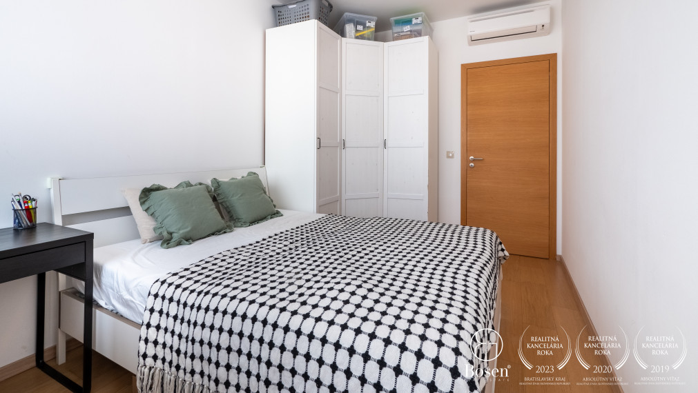 Prenajatý - BOSEN | Priestranný 3 izb. byt, Panorama City, ul. Landererova, Bratislava, 88 m2